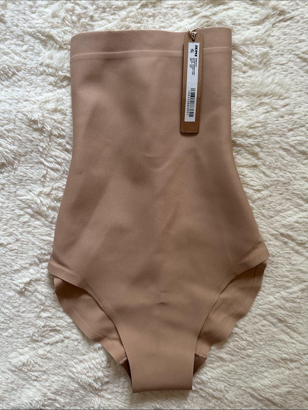 SKIMS Clay High-Waisted Stretch Brief